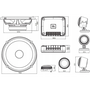 JBL Club 602CTP Komponens Hangszóró Szett - 16,5 cm-es