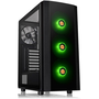 Thermaltake Versa J25 Tempered Glass RGB Edition táp nélküli ablakos ATX számítógépház fekete