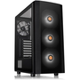 Thermaltake Versa J25 Tempered Glass RGB Edition táp nélküli ablakos ATX számítógépház fekete