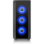 Thermaltake Versa J25 Tempered Glass RGB Edition táp nélküli ablakos ATX számítógépház fekete