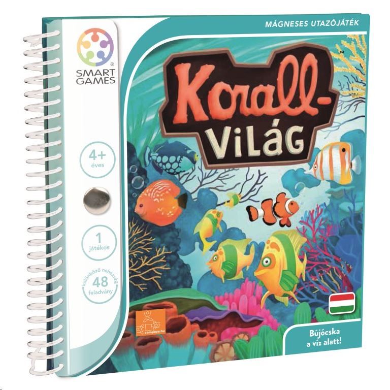 SmartGames Magnetic Travel Korallvilág logikai játék 4+ (SGT 221)