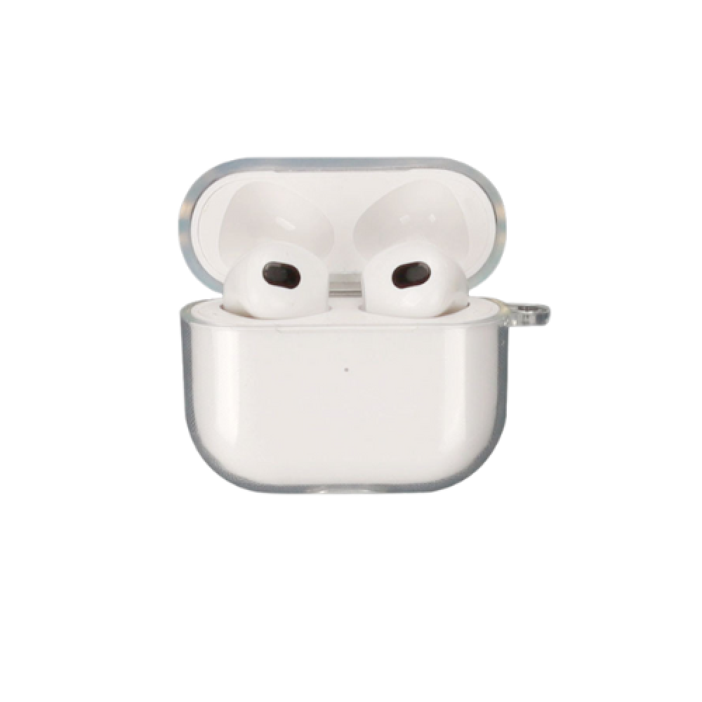 Airpods 3 szilikon tok, Átlátszó, 1.8 mm (AIRPODS3-CASE1.8-TP)