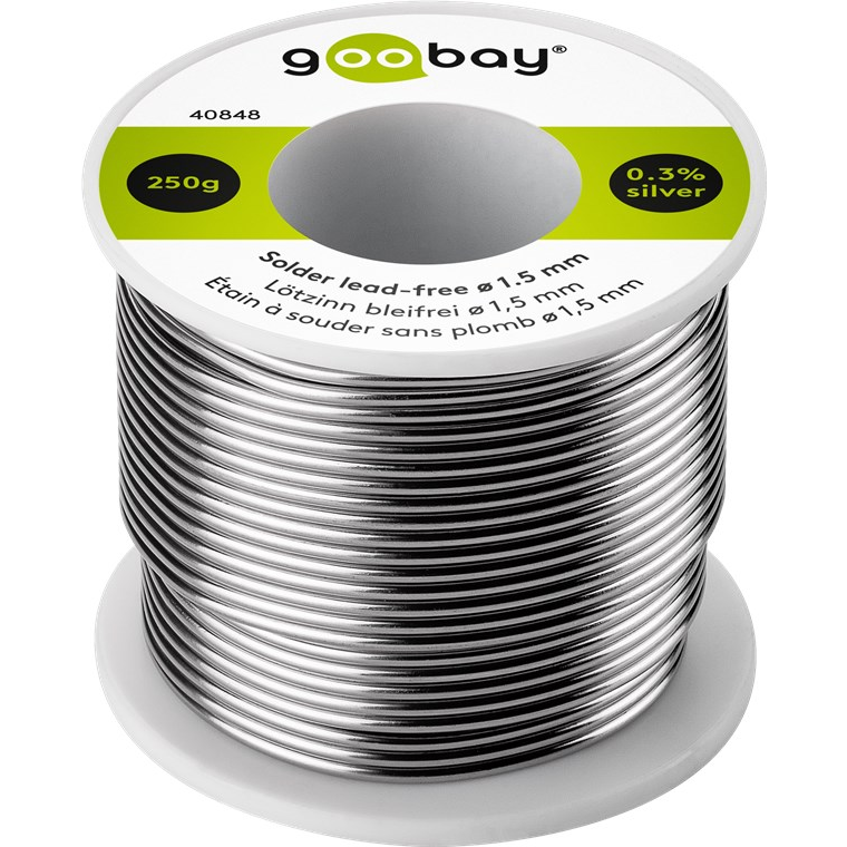 Goobay 40848 Ólommentes forraszanyag 250g (1.5 mm) (40848)
