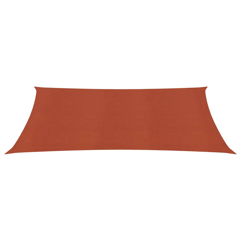 terrakotta HDPE napvitorla 160 g/m² 5 x 6 m (311356)