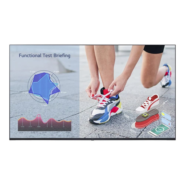 LG 65UL3J-E sdělovací displej Plochá digitální tabule 165,1 cm (65") IPS 400 cd/m² 4K Ultra HD Modrá Zabudovaný procesor Web OS 16/7