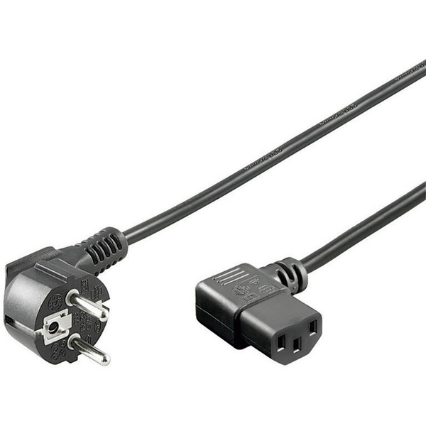 Goobay 250V 96042 Hálózati tápkábel 1,5m - Fekete