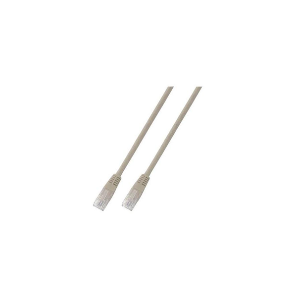 EFB RJ45 Patchkabel U/UTP, Cat.6, PVC, CCA, 2m, grau (K8100GR.2)