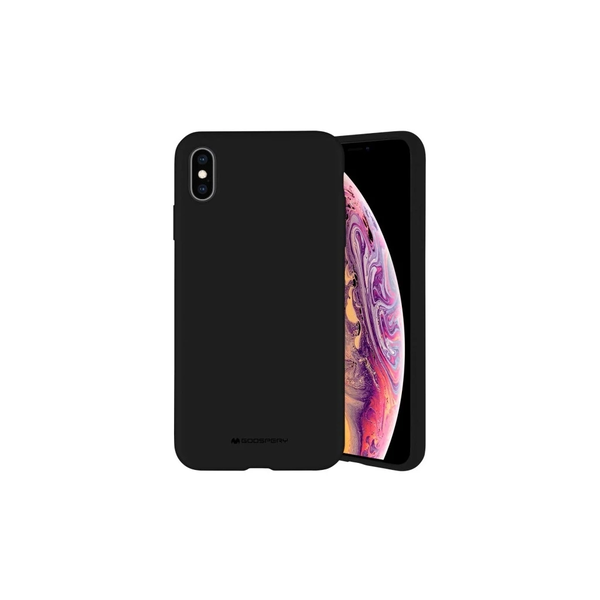 Mercury Silicone iPhone 14 Plus 6.7" készülékhez tok fekete