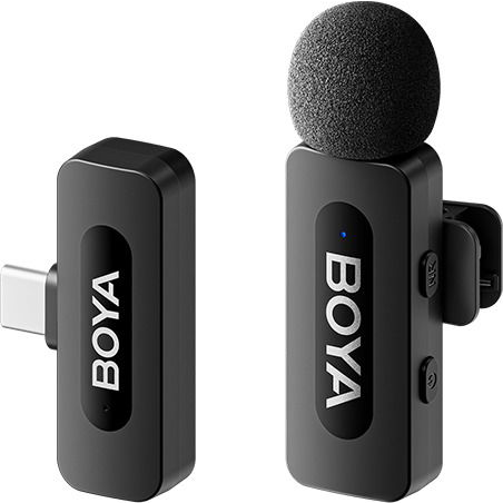 Boya BY-V10 V2.0 Android USB-C okostelefon és tablet mikrofon (BY-V10 V2.0)