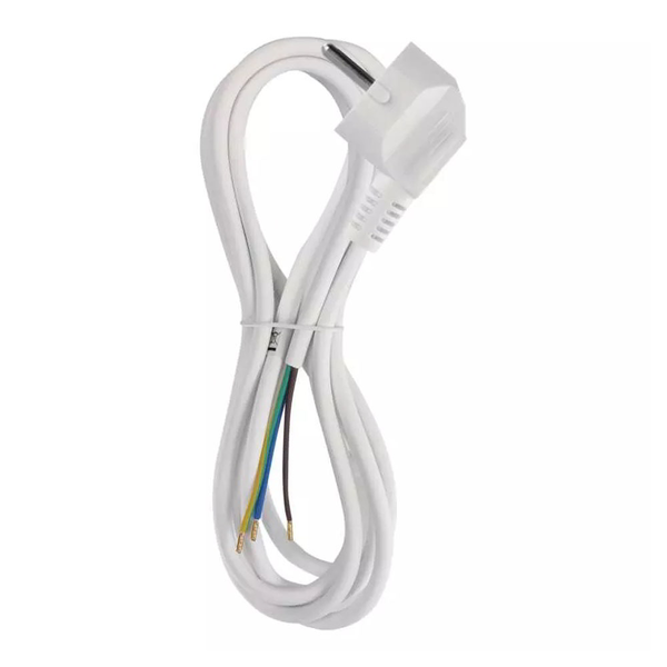 Připojovací kabel H05VV-F 3x0,75 2m bílý S14372