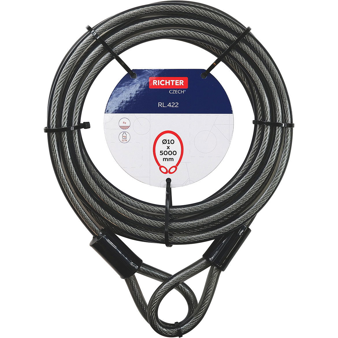 RICHTER CZECH Lankový zámek RL.422.10x5000.CRN (0722-36923)