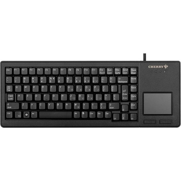 CHERRY XS Touchpad toetsenbord Universeel USB Italiaans Zwart