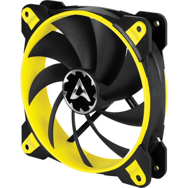 ARCTIC BioniX F120 Computerkabinet Ventilator 12 cm Sort, Gul 1 stk