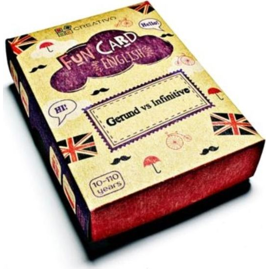 Creativo Fun Card English Gerund vs Infinitive CREATIVO