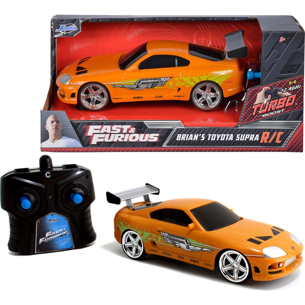 Jada Halálos iramban RC autó Brian Toyota 1:24