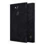 Husa NILLKIN QIN in picioare, efect piele (FLIP, deschidere laterala, suport card bancar) NEGRU [Sony Xperia L2 (H4311)] (5996457759910)
