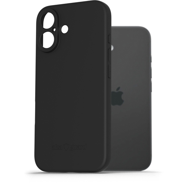 AlzaGuard Matte TPU Case iPhone 16 fekete tok