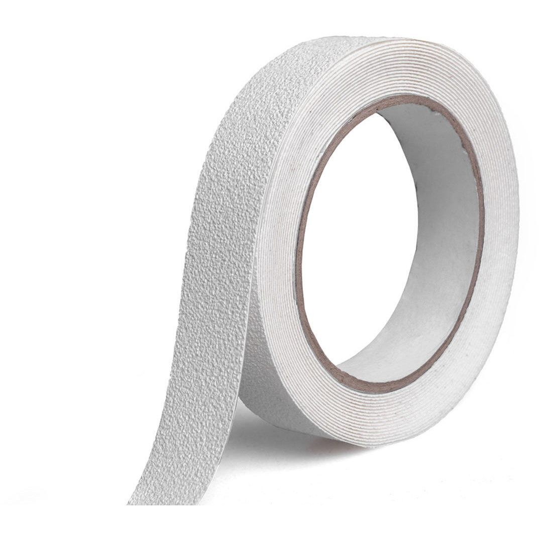 Escape6 Öntapadó csúszásgátló szalag, 5 m × 25 mm, fehér ( LXQ-ast25-w)