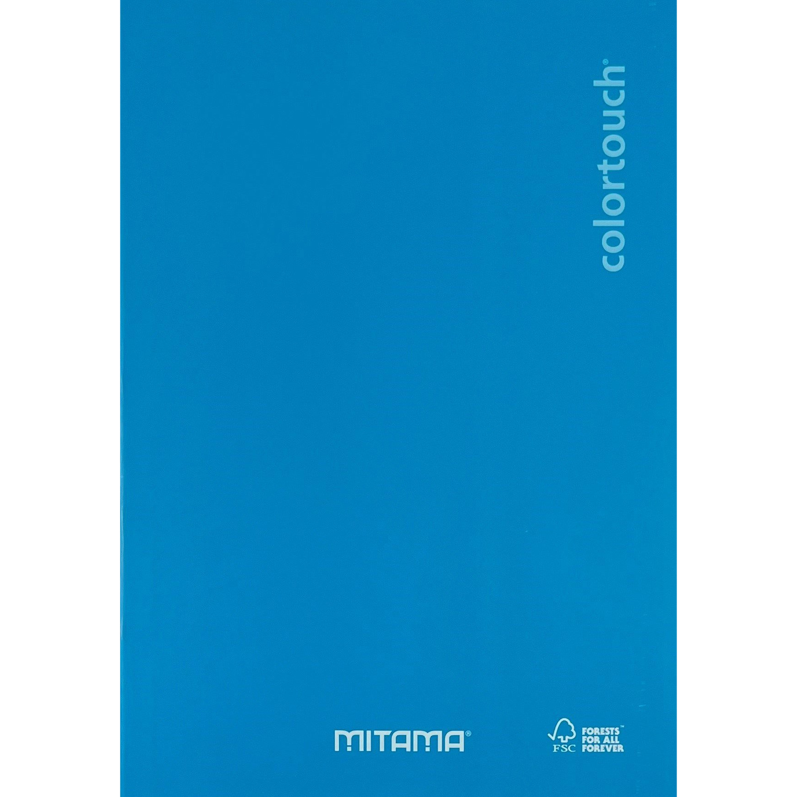 MITAMA A4, vonalas, 40+2 lapos, cián (62010-90242)