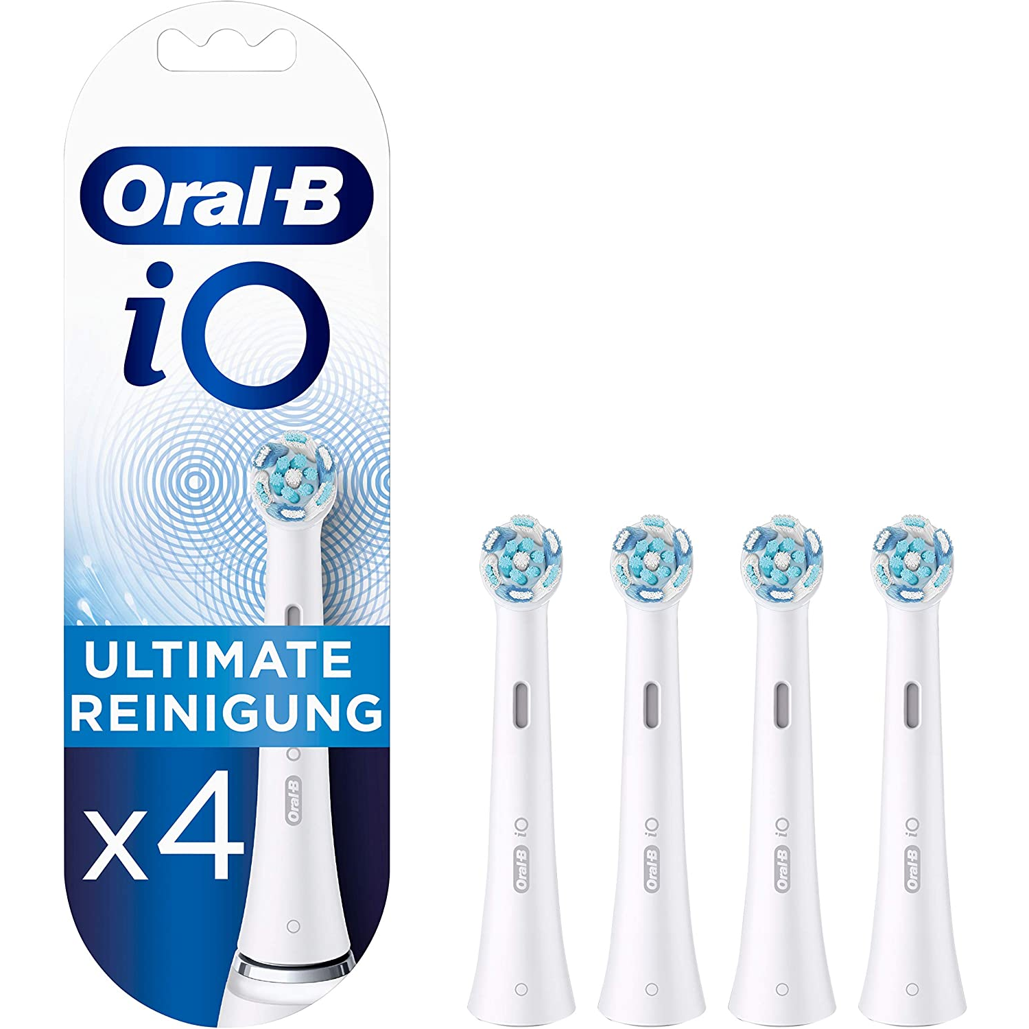 Oral-B iO Ultimate Clean Elektromos fogkefe Pótfej - Fehér (4db) (4210201319818)