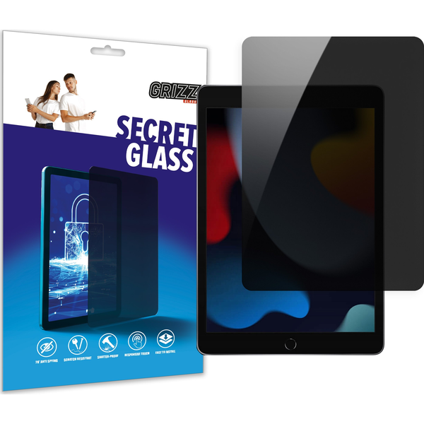  GrizzGlass Szkło prywatyzujące GrizzGlass SecretGlass do Apple iPad 9,7 cali (5., 6. generacji)
