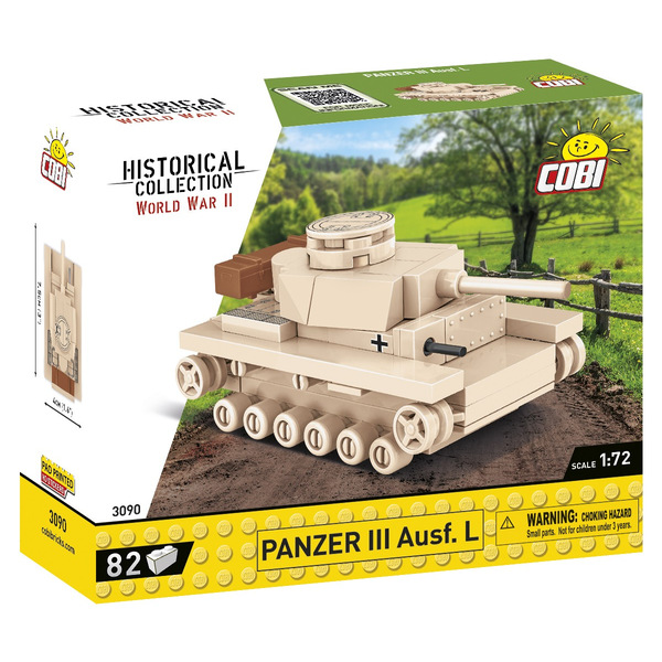 Cobi Panzer III Ausf.L Tank 103 darbos készlet