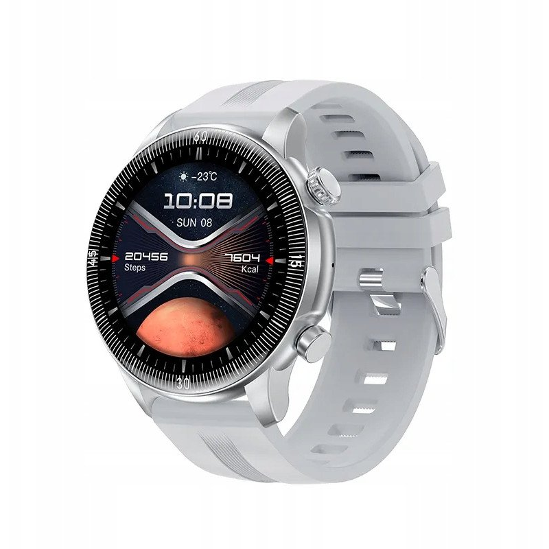 Hoco Y31 Call Okosóra 1,46" TFT Ezüst (6942007654104)