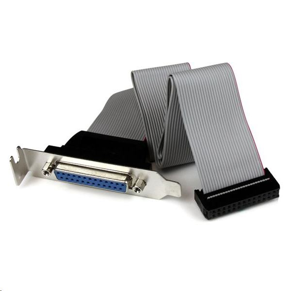 StarTech.com DB25 (F) - IDC26 DB-25 25 pin D-Sub IDC 26 pin Motherboard Header Šedá