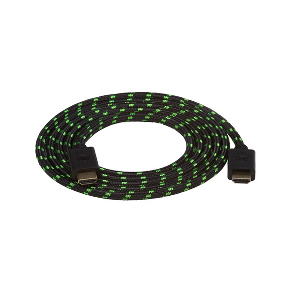 Snakebyte HDMI:CABLE PRO HDMI - HDMI 1.4 Kábel 3m - Fekete/Zöld