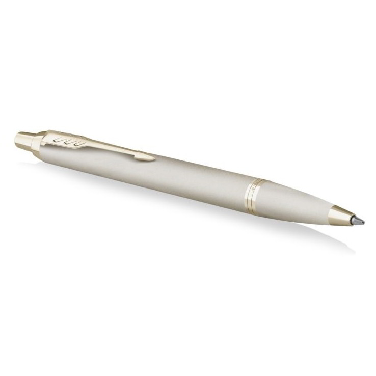 Parker Royal Im Monochrome Nyomógombos golyóstoll pezsgő - 1mm / Kék (7010611002)