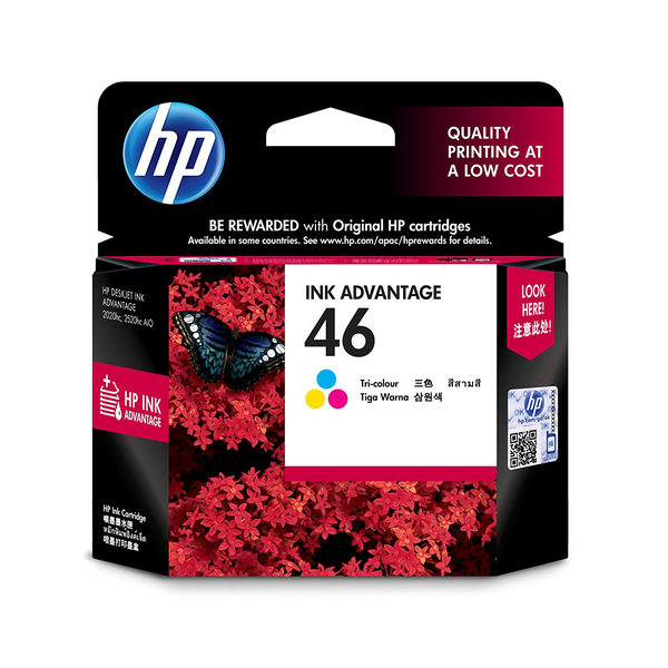 Касета за мастиленоструен принтер No. 46 HP, Многоцветен