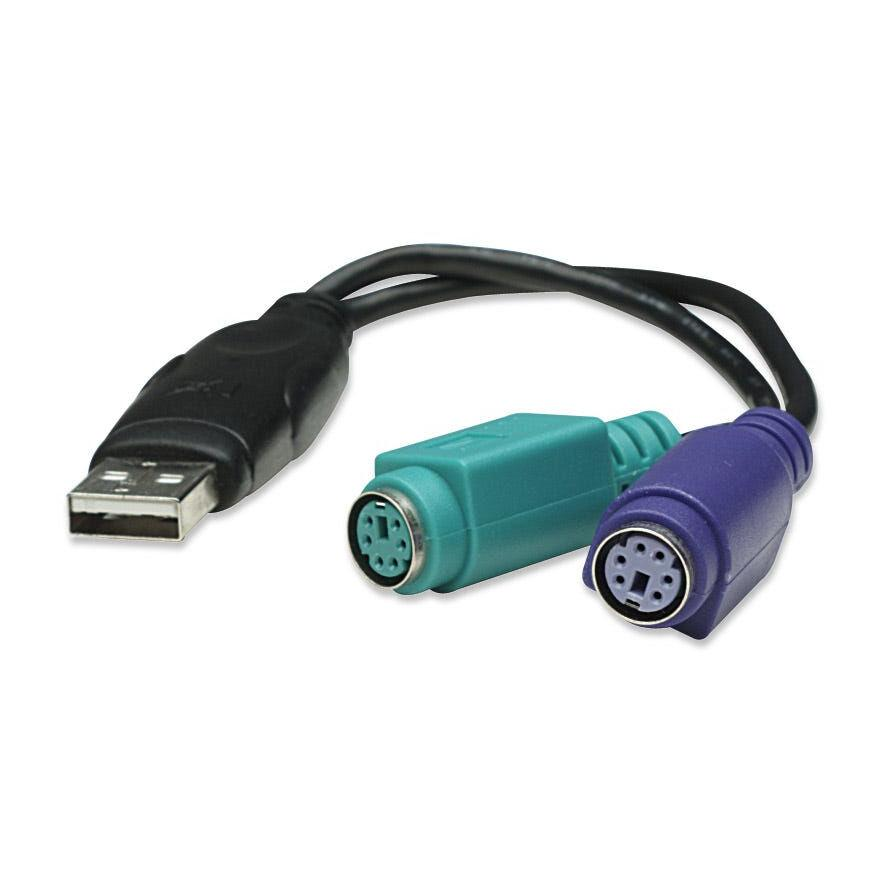 Manhattan 179027 csatlakozókártya/illesztő PS2 (179027)