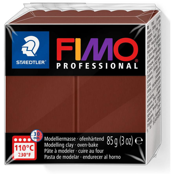 Fimo Professional MASA 85g ČOKOLÁDOVÁ 8004-77