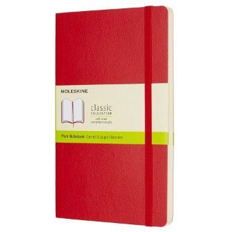 Moleskine Notesz Qp618F2 Puha Skarlát Piros 