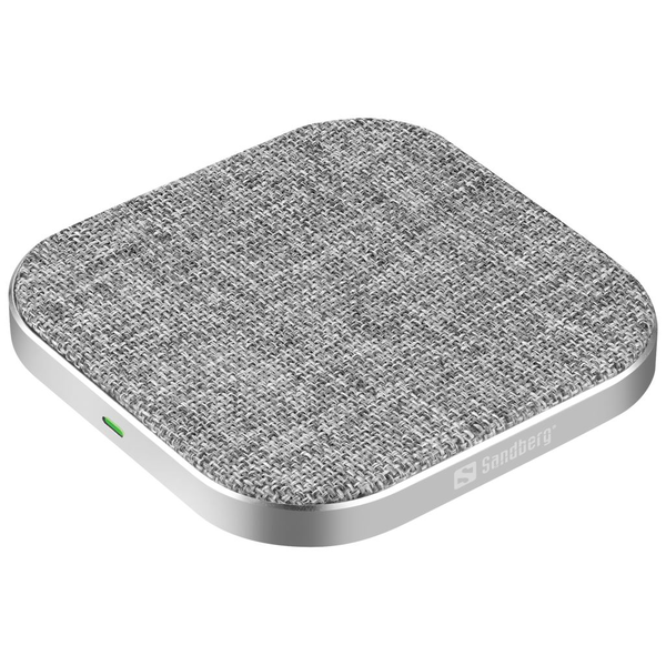 Sandberg 441-23 Caricabatterie per dispositivi mobili Smartphone Grigio USB Carica wireless Interno