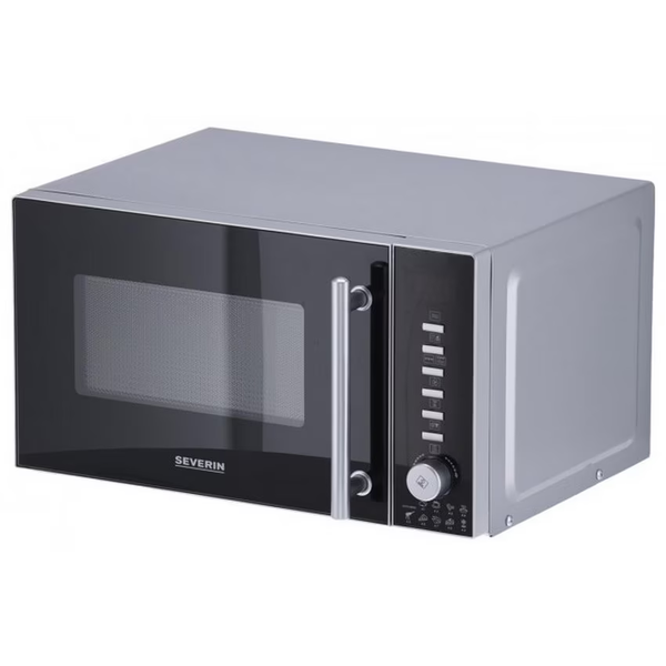 Microondas Con Grill Y Convección 20 L. Negro / Plateado Severin Mw 7773