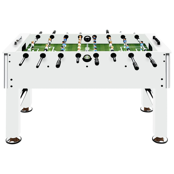 fehér acél csocsóasztal 60 kg 140 x 74,5 x 87,5 cm