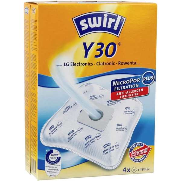 Комплект от 4 торби за прахосмукачка Swirl Y 30