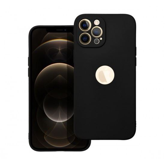 Forcell Soft Apple iPhone 11 Pro Max szilikon hátlap tok fekete (45481) (FO45481)