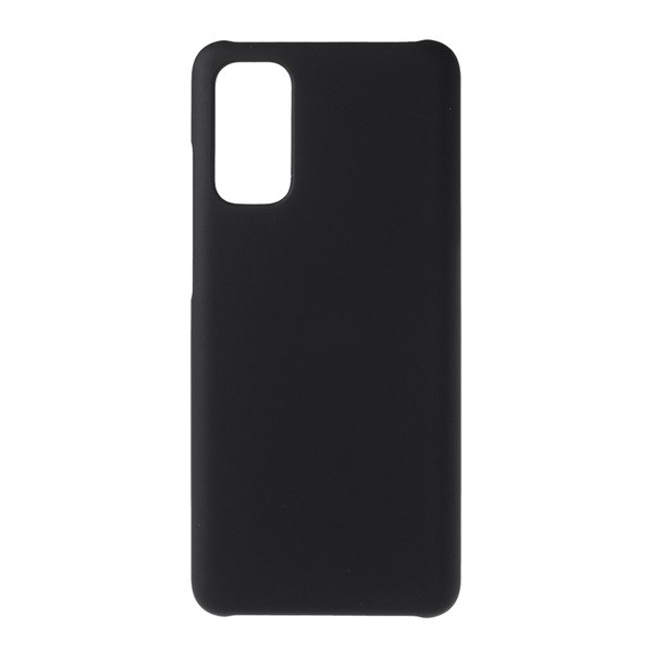 Műanyag telefonvédő (gumírozott) FEKETE [Samsung Galaxy S20 5G (SM-G981U)] (5996457934171)