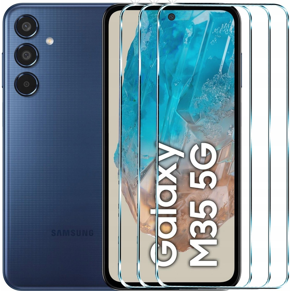 Tvrzené sklo CosmoTel pro Samsung Galaxy M35 5G 3 ks