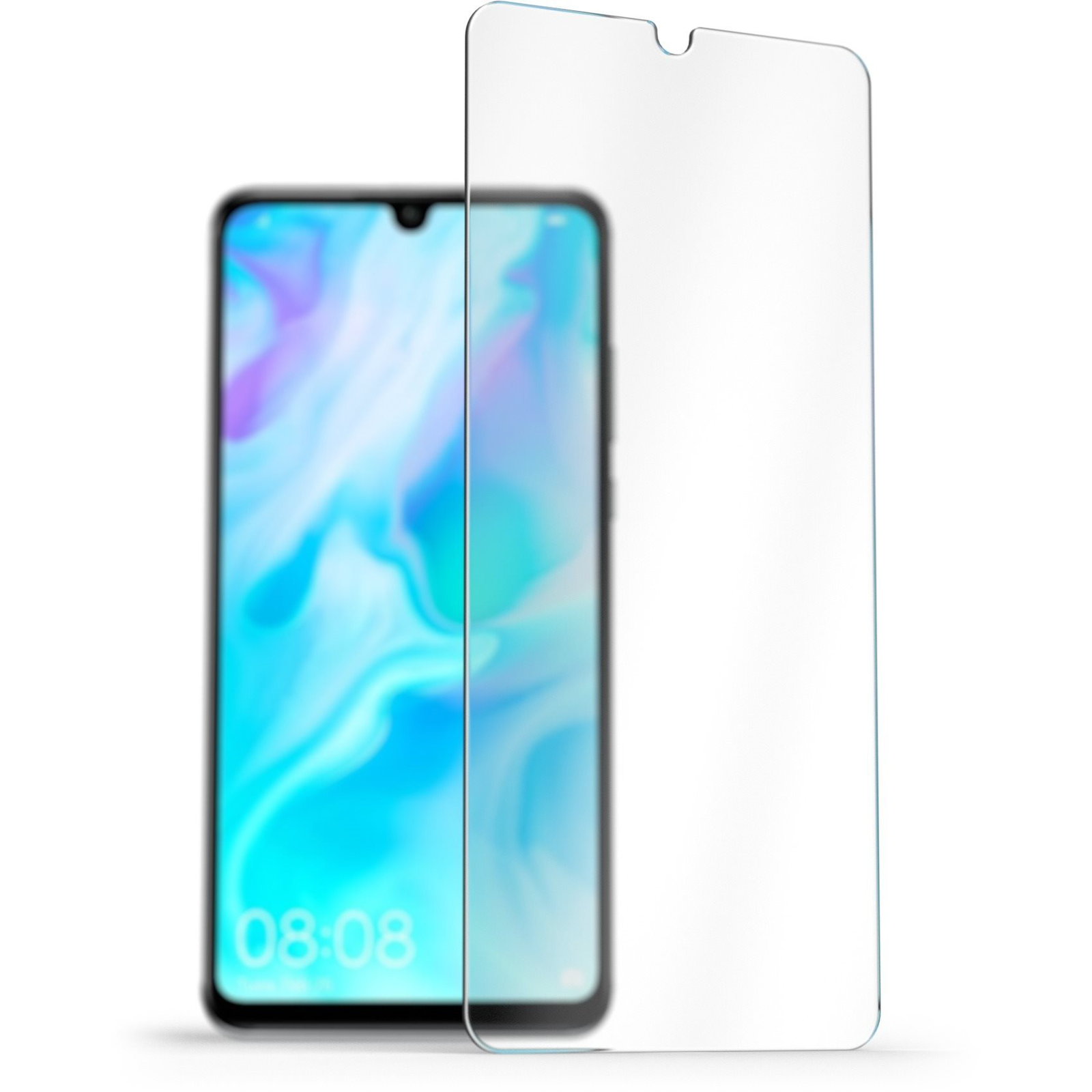 AlzaGuard Case Friendly Glass Protector Huawei P30 Lite 2.5D üvegfólia (AGD-TGC0136)