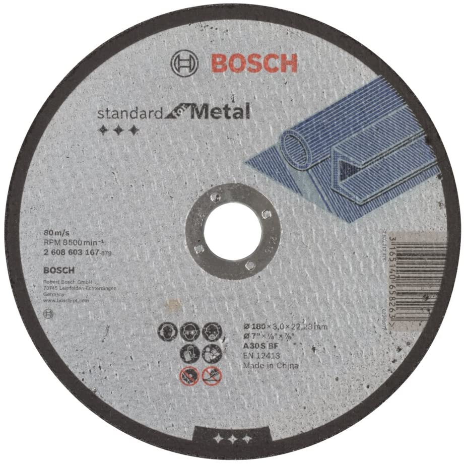Bosch 180 x 3,0 mm Vágótárcsa egyenes (2608603167)