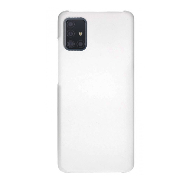 Műanyag telefonvédő (gumírozott) ÁTLÁTSZÓ [Samsung Galaxy A51 (SM-A515F)] (5996457926817)