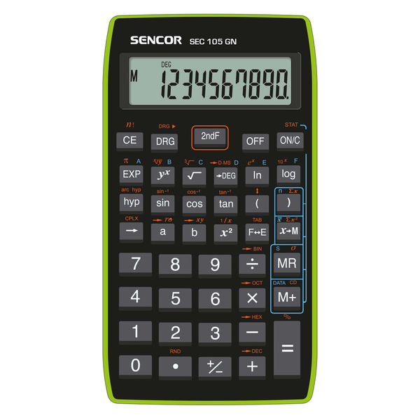 Vědecká kalkulačka Sencor 105 GN
