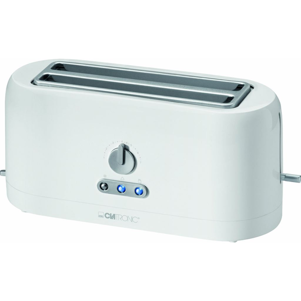 Тостер TA 3534, Clatronic, 1400W, бял/сив