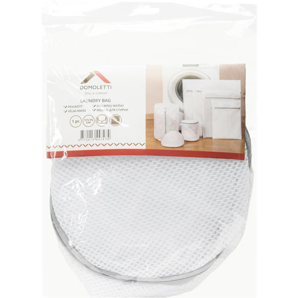 BASKET LAUNDRY DOMOLETTI 17X15X10CM WHIT