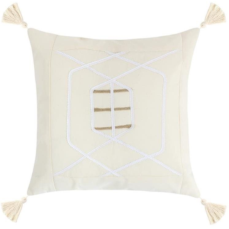 Bellatex 52/007 PERU párnahuzat, 40×40 cm, natúr (4034)