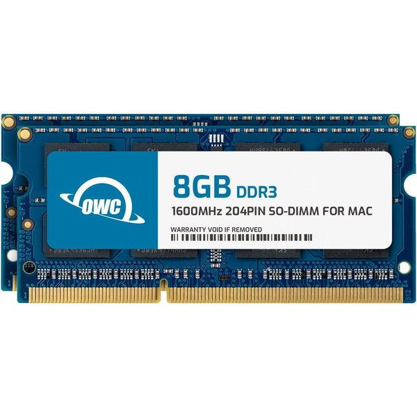 Pamäť RAM DDR3 OWC OWC1600DDR3S16P 16 GB