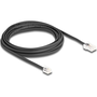 DELOCK Telefonkabel RJ45 Stecker zu RJ11 Stecker schw. 5m
